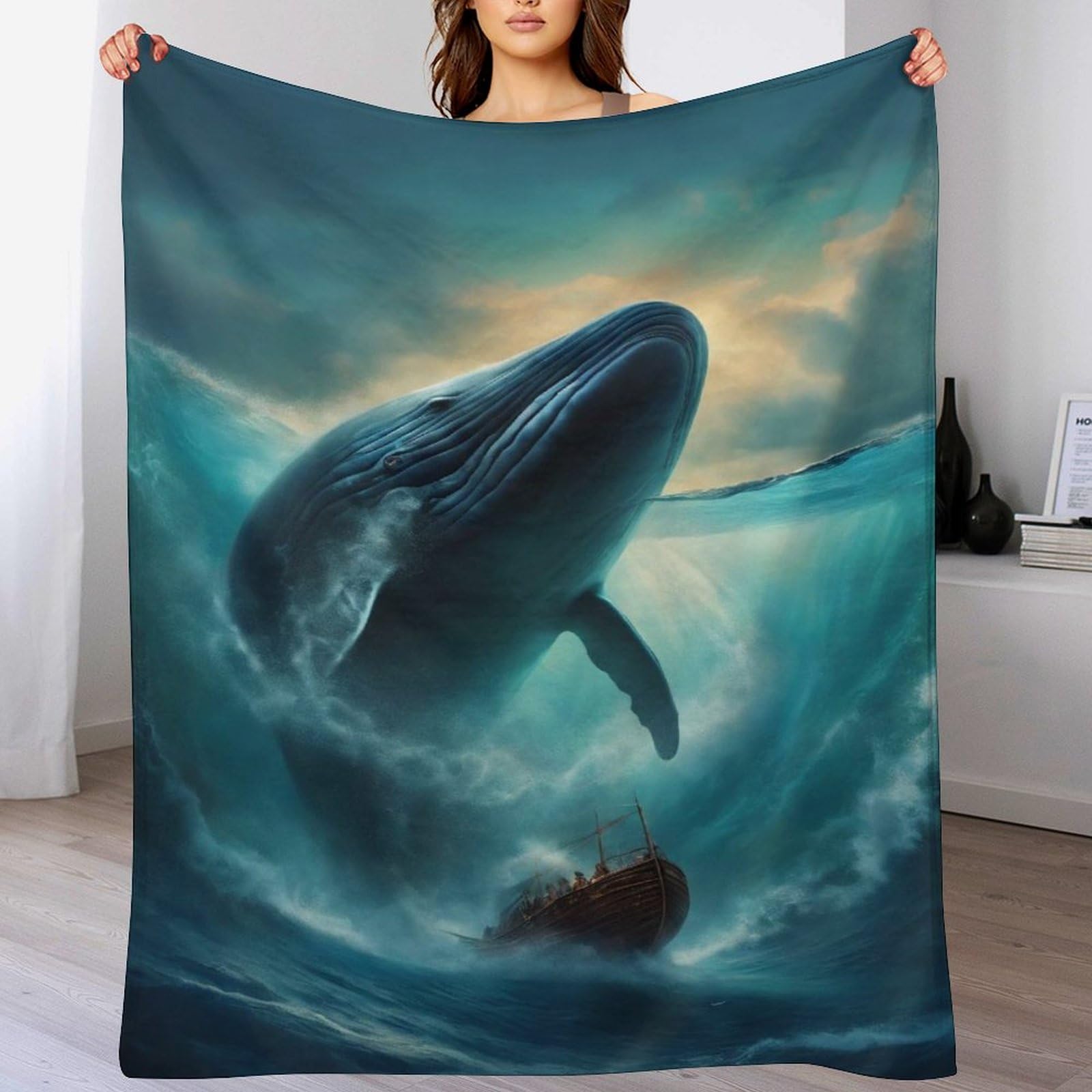 Manta de forro polar suave Wals manta para sofa pequeña y colcha de cama