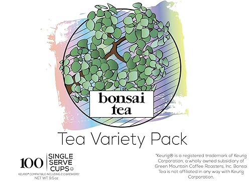 Miniatura 7 de Bonsai Tea Co. Paquete variado, compatible con cafeteras K Cup incluyendo 2.0, 100 unidades