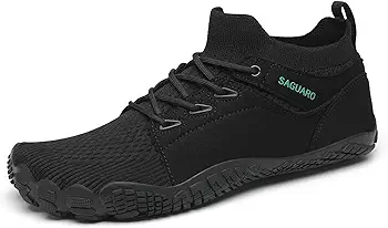 Unisex Barefoots Hombres Mujeres Trail Running Shoes Transpirables Antideslizante Cómodas Ligeras Mid-Top Zapatos Descalzos
