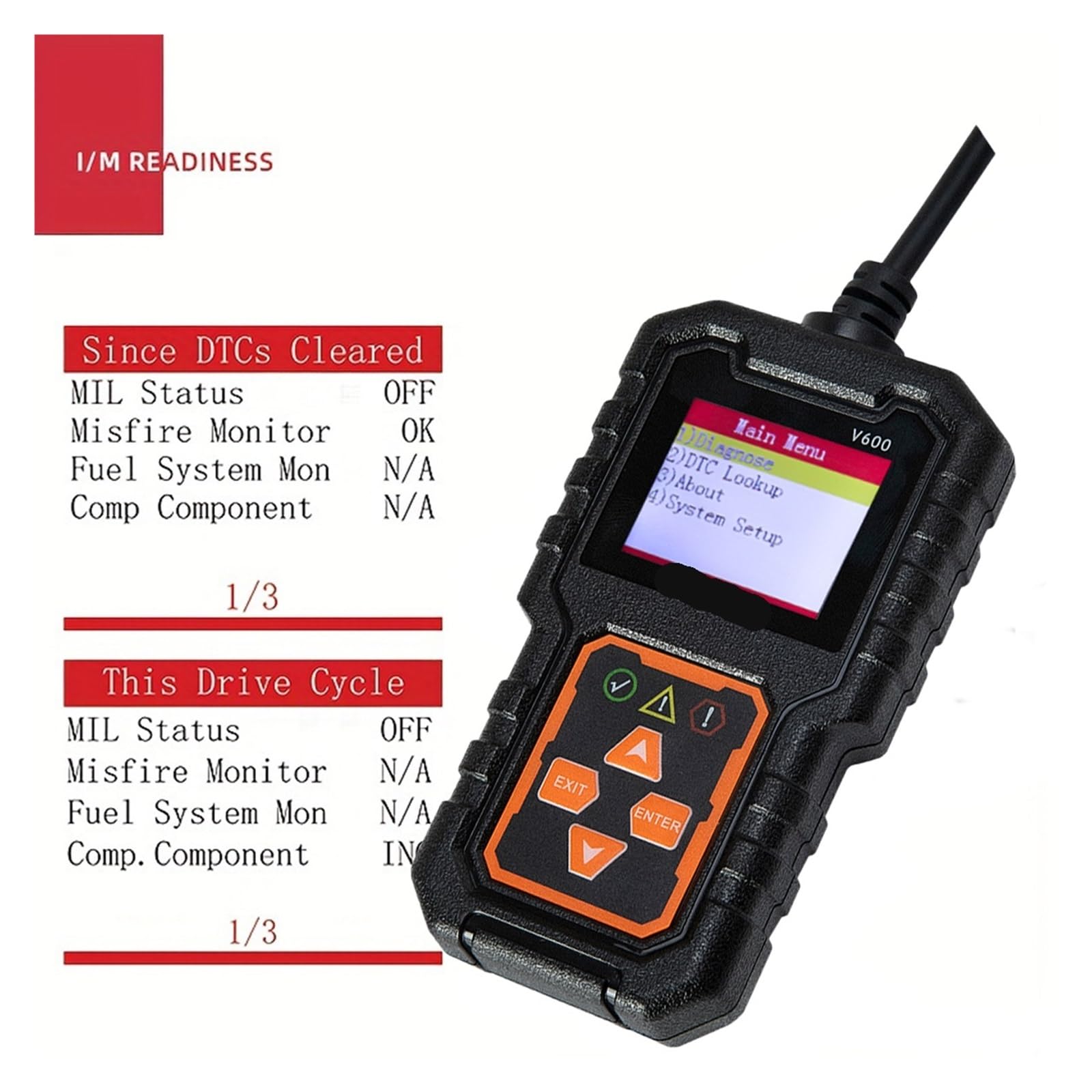 1PC Narzędzie diagnostyczne do diagnostyki usterek samochodowych OBD2 Czyszczenie kodów błędów Narzędzia diagnostyczne do skanowania Uniwersalne Narzędzie diagnostyczne