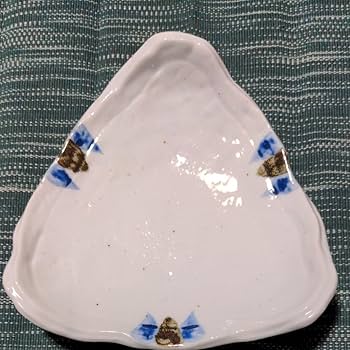 Amazon | 三角皿 5枚セット 三洋陶器株式会社 龍峰窯 | ノー