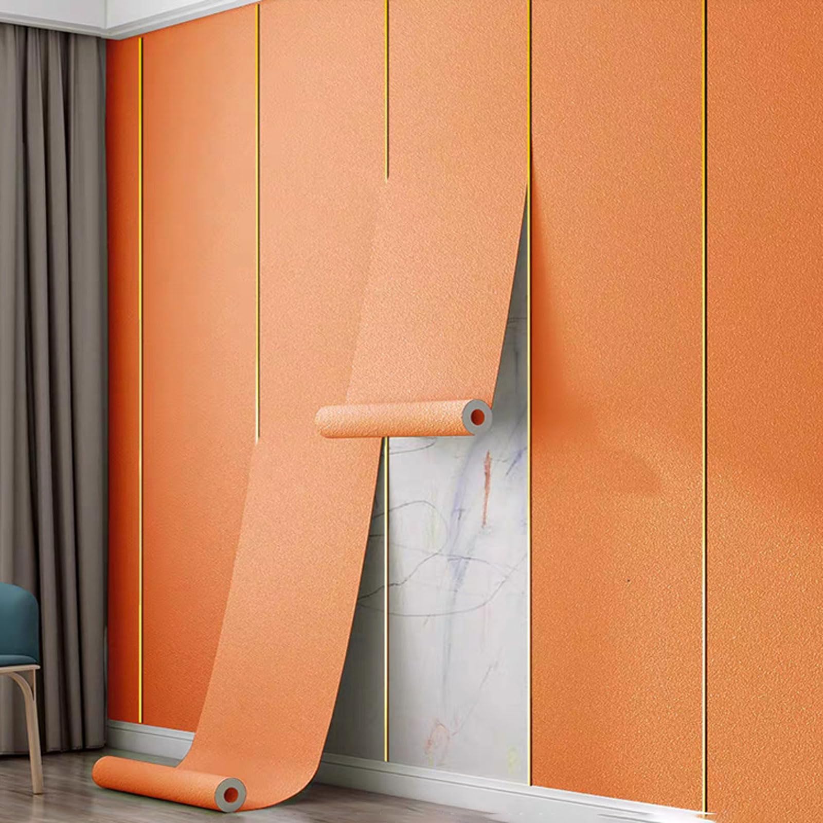 Isolation thermique par autocollants muraux contre le froid du mur