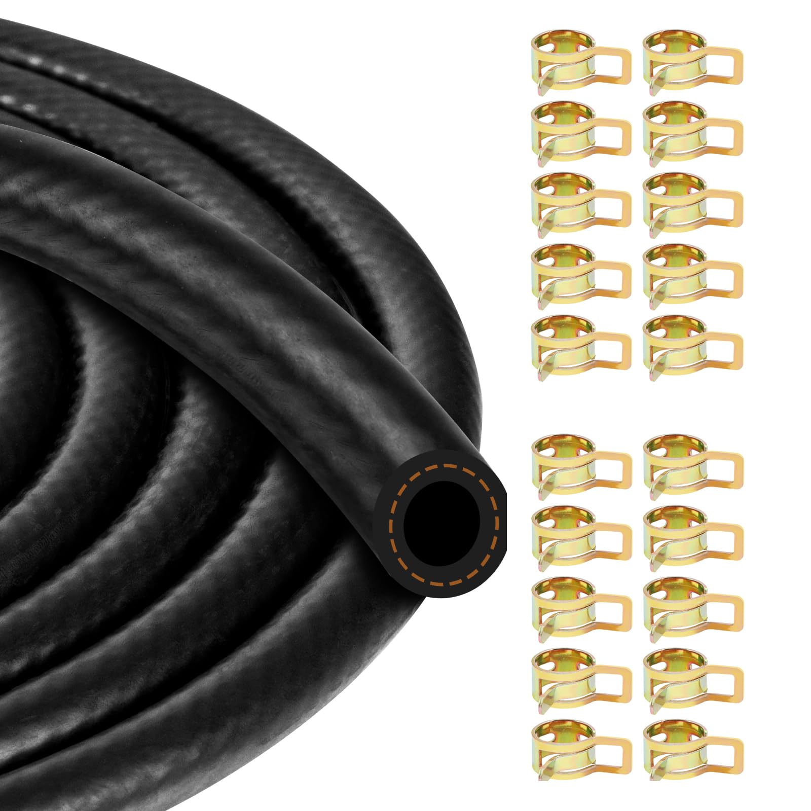 Manguera de gasolina 8mm para puesta a punto de motores en motos autos y tractores 6m
