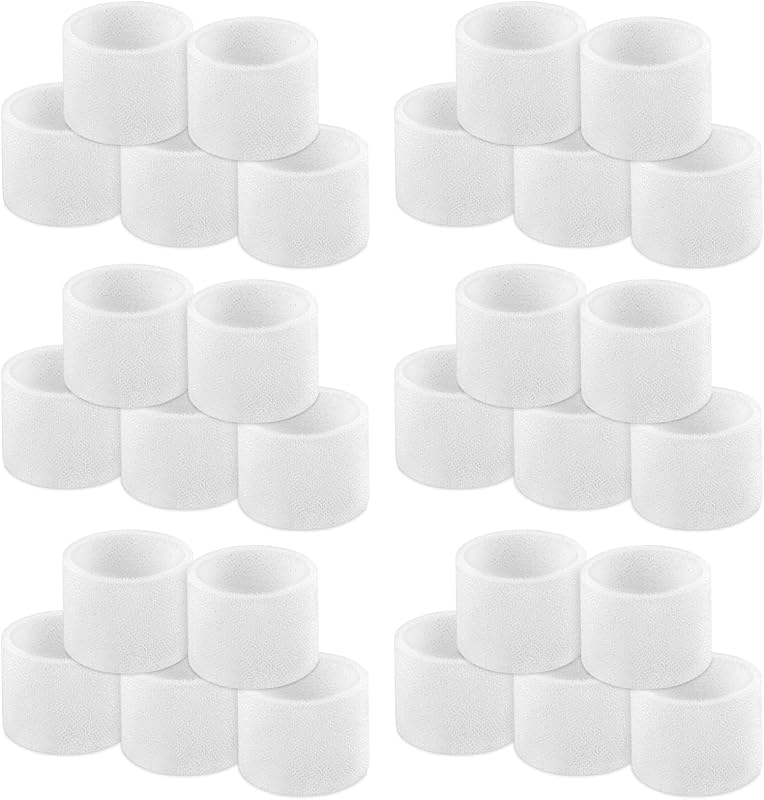 30-Pack Top Fill Humidifier Filters for LEVOIT Classic160,Dual150,LV600S | Top Fill Replacement Wicks for LEVOIT Dual200S, Classic300(S), OasisMist450S, Superior 6000S Humidifiers