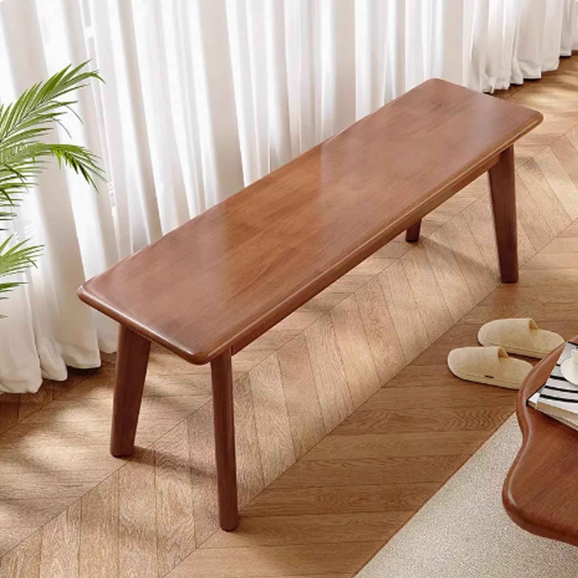 無垢材 ダイニングベンチ ガーデンベンチ 木製 椅子 スツール