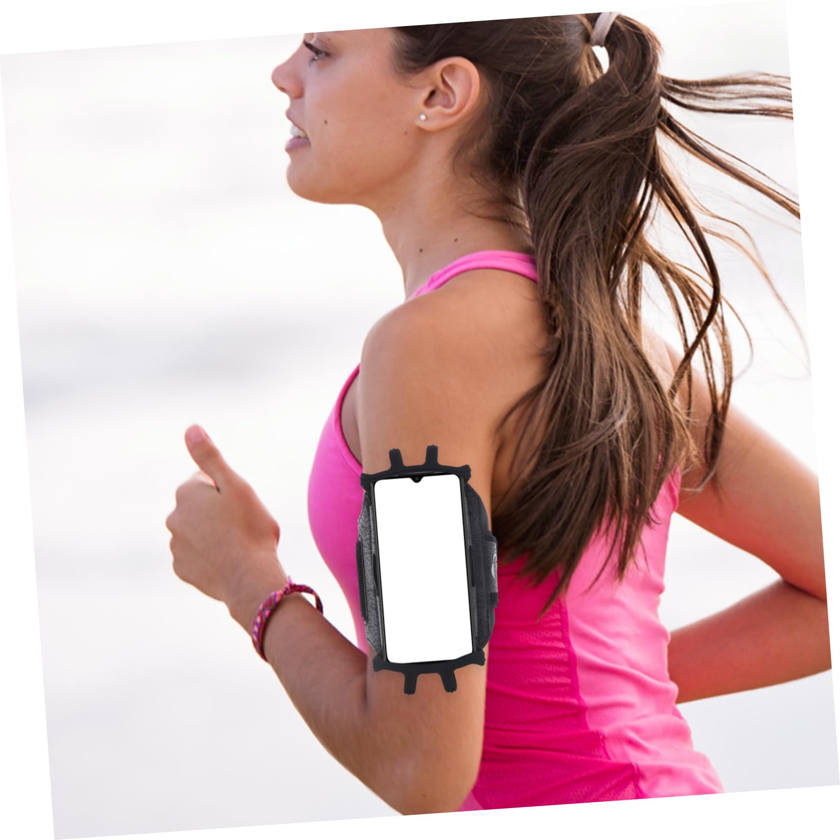 jojofuny 3pezzi Fascia Da Braccio Per Telefono Con Rotazione Supporto Per Sport e Fitness Perfetta Per Corsa Ciclismo e Allenamento All Aperto