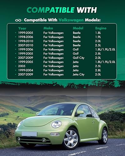 Vista 62 de SCITOO Puntales delanteros completos de resorte para Mercedes-Benz C230 08-09, para Mercedes-Benz C250 10-11, Mercedes-Benz C300 08-11