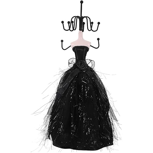 LOGOFUN Jewelry Displays Stand Elegant Lady Model Jewelry Organizer Mannequin
