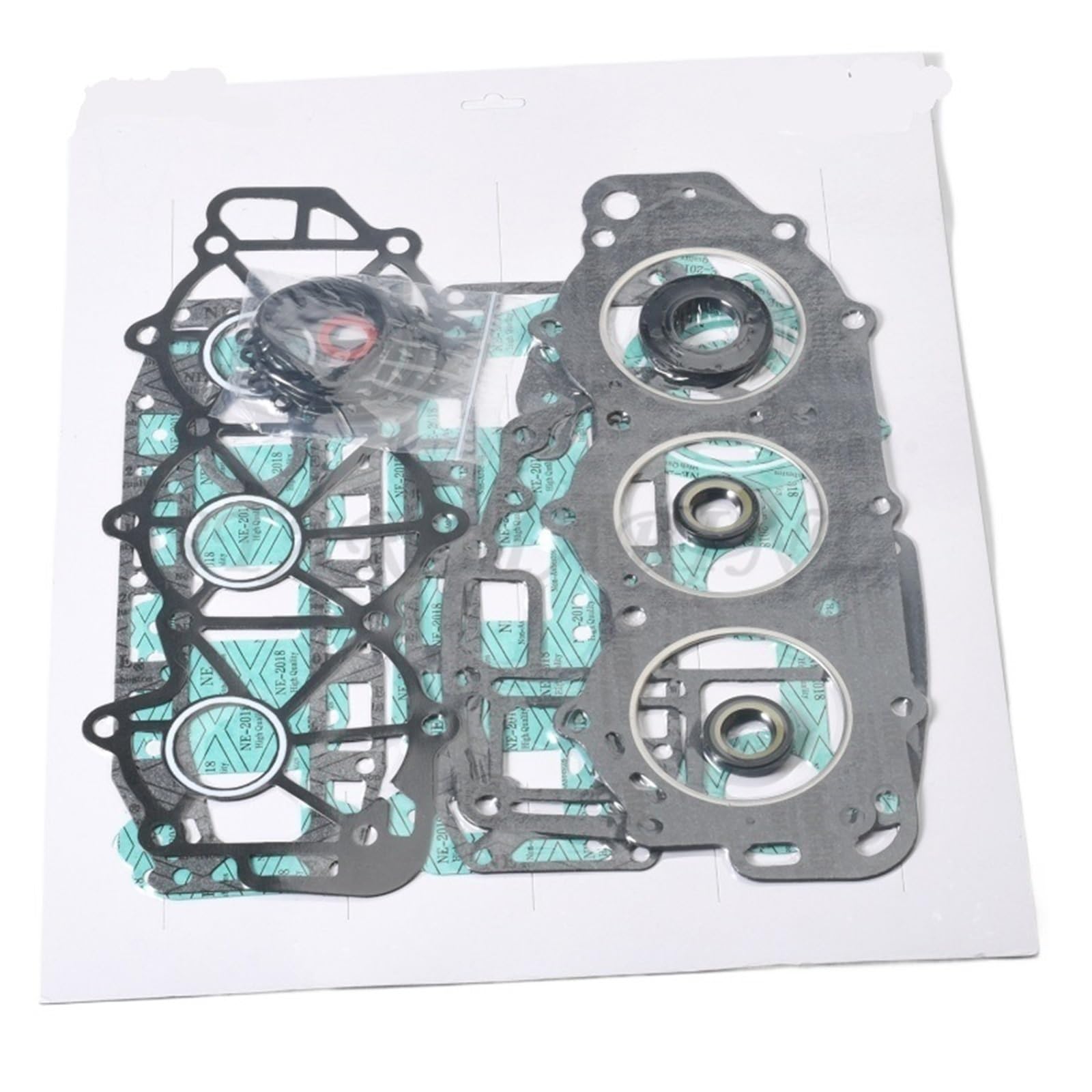 6H4-W0001-02 6H4-11631 Kit guarnizioni testata pistone STD for Y//a//m//a//h//a 2T 40HP 50HP 3 cilindri 40TRC 6H4/63D Set albero motore