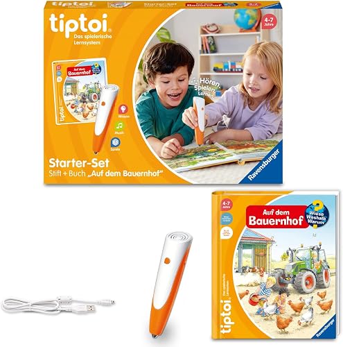 tiptoi Starter-Set Stift und Buch Auf dem Bauernhof