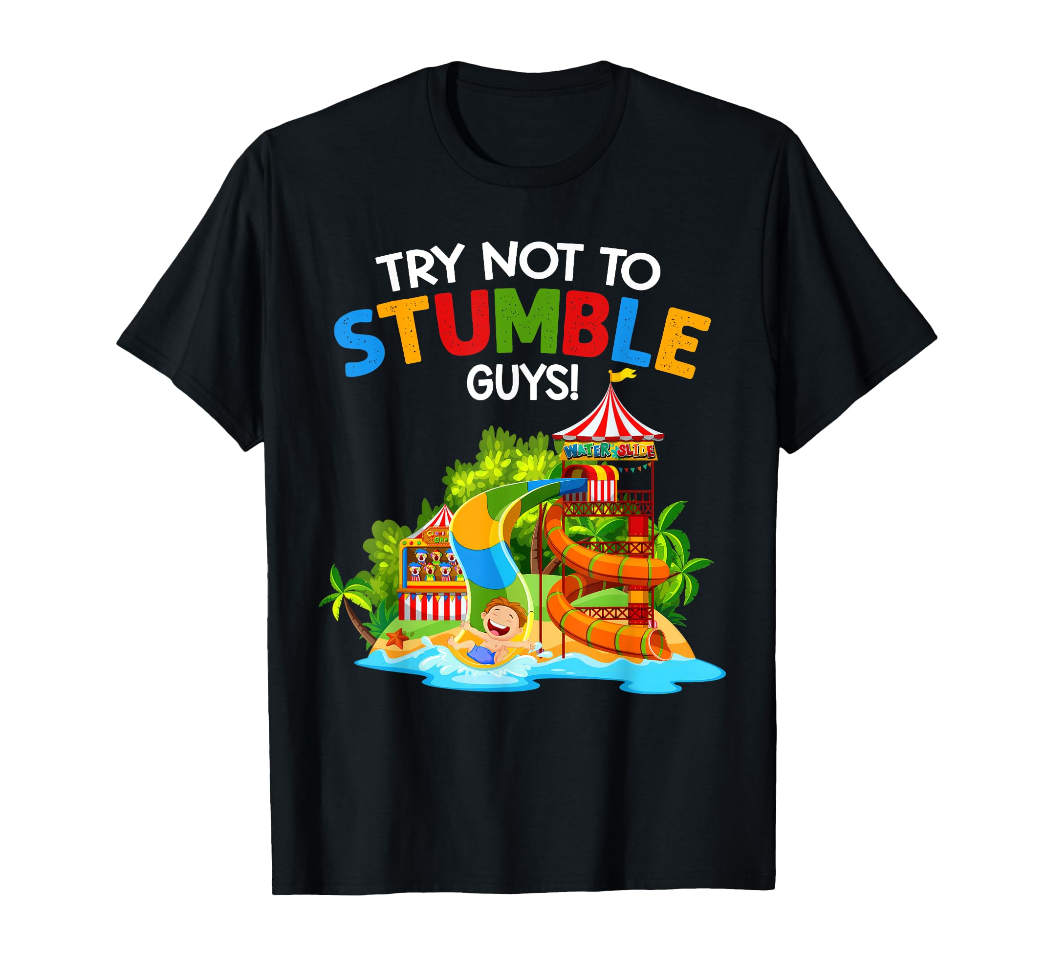 Funny Try Not To Stumble Guys Outfit T-Shirt