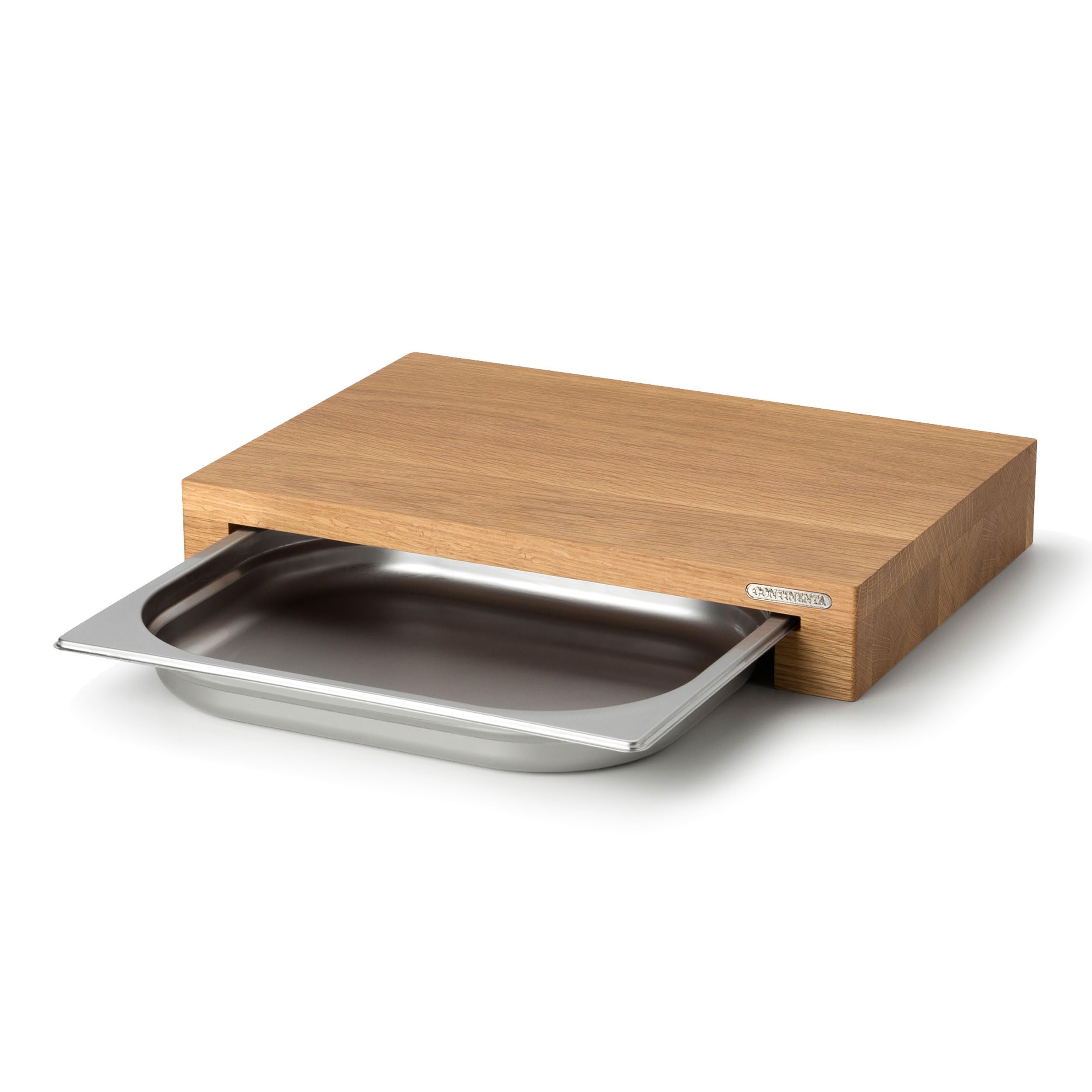 Continenta Schneidebrett mit Ablage, 39 x 27 cm, mehrfarbig