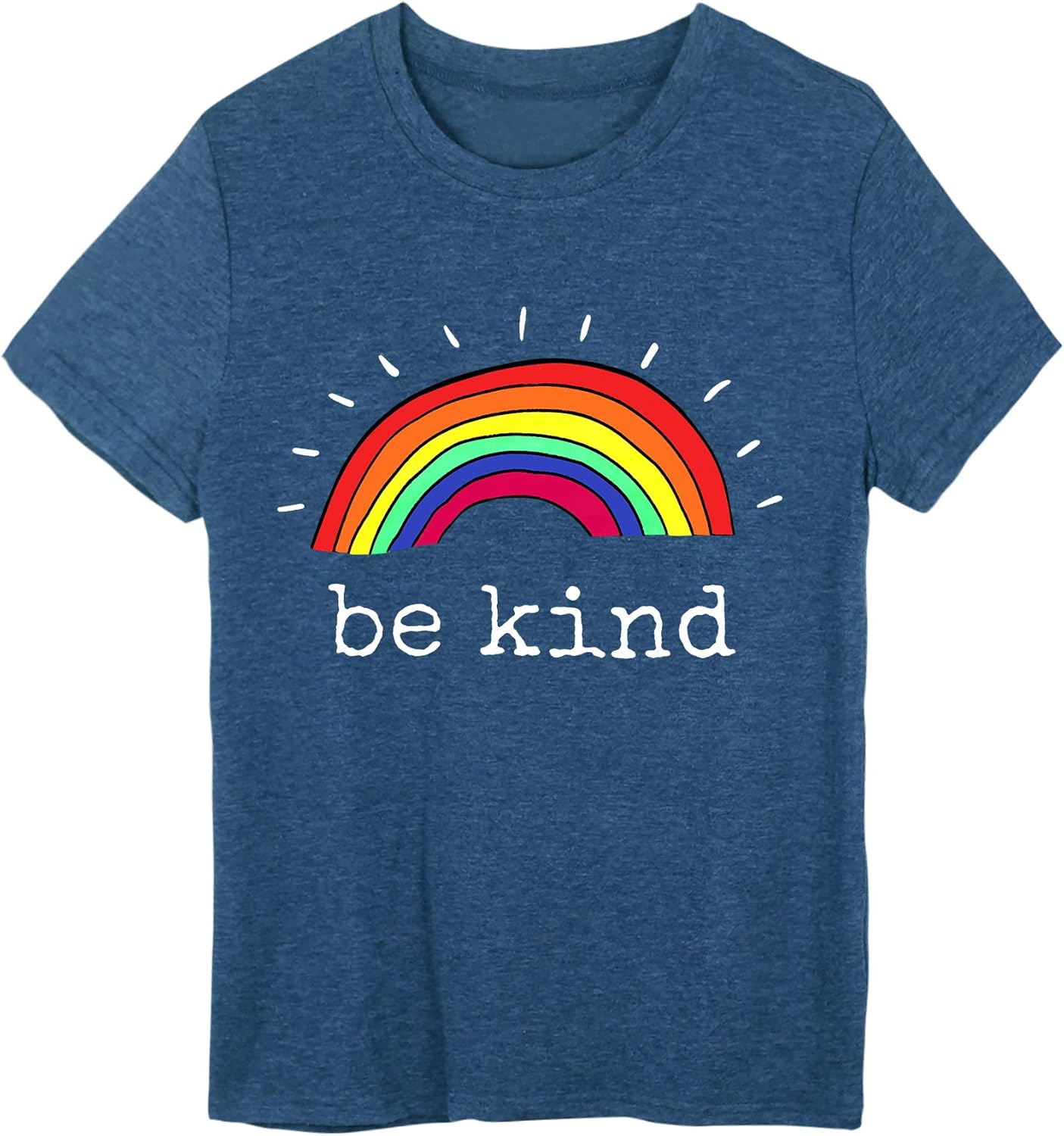 Women Cute Graphic Tees Casual T-Shirt Loose Fit Shirts Short Sleeve Tops - Image 3