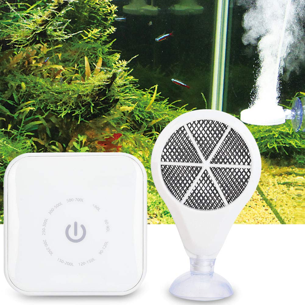 Filtro Killer per Acqua Verde, 2 Tipi di Acquario Serbatoio di Pesce elettronico Rimuovi sterilizzatore Sterilizzatore per gamberetti di Pesce vegetale 100-240 v(EU Plug)