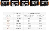Amazon Basics microSDXC Memory Card with Full Size Adapter, A2, U3, Read Speed up to 100 MB/s, 512GB, Black - 6