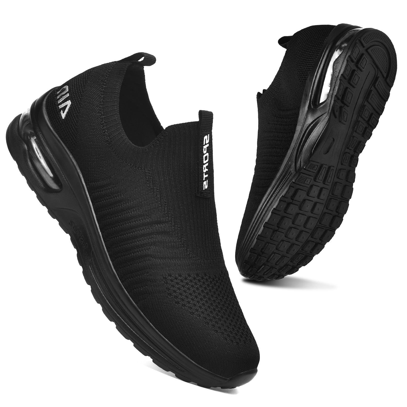 Littleplum Damen Slip On Sneakers Leicht Turnschuhe Bequem Atmungsaktiv Mesh Sneakers Damen Sportschuhe