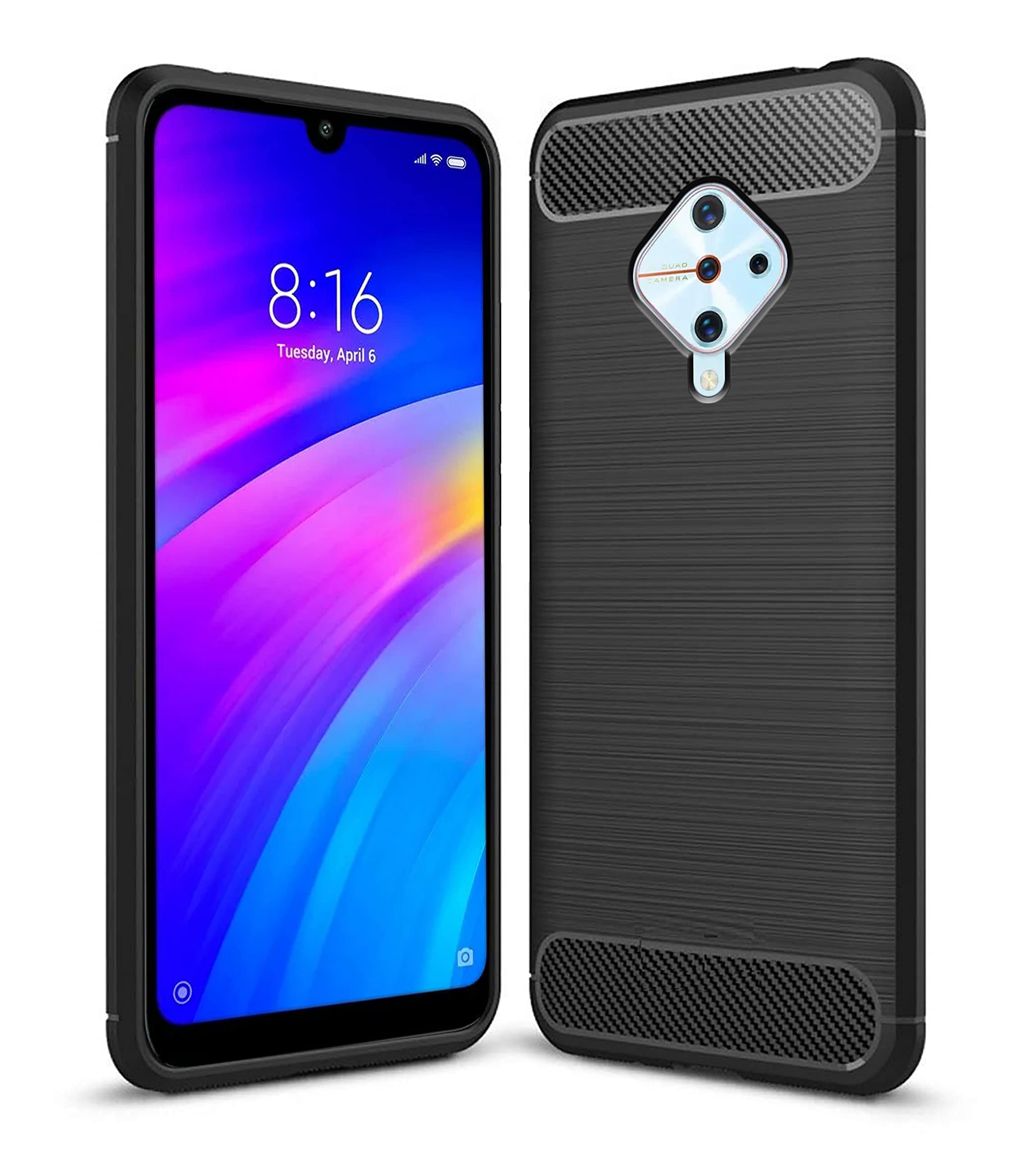 Amazon Brand - Solimo Back Cover Case for Vivo S1 Pro | Compatible for Vivo S1 Pro Back Cover Case | 360 Degree Protection | Soft and Flexible (TPU | Matte Black) (B089B24J3Y) Amazon Price History, Amazon Price Tracker