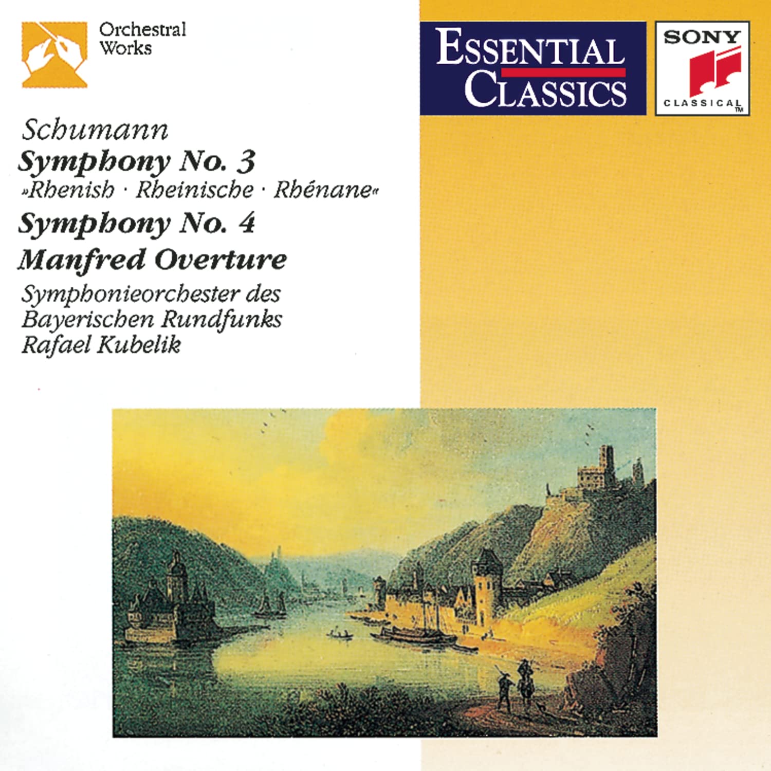 Schumann: Symphonies no 3 "Rhenish" & 4, etc / Kubelik [Audio CD]
