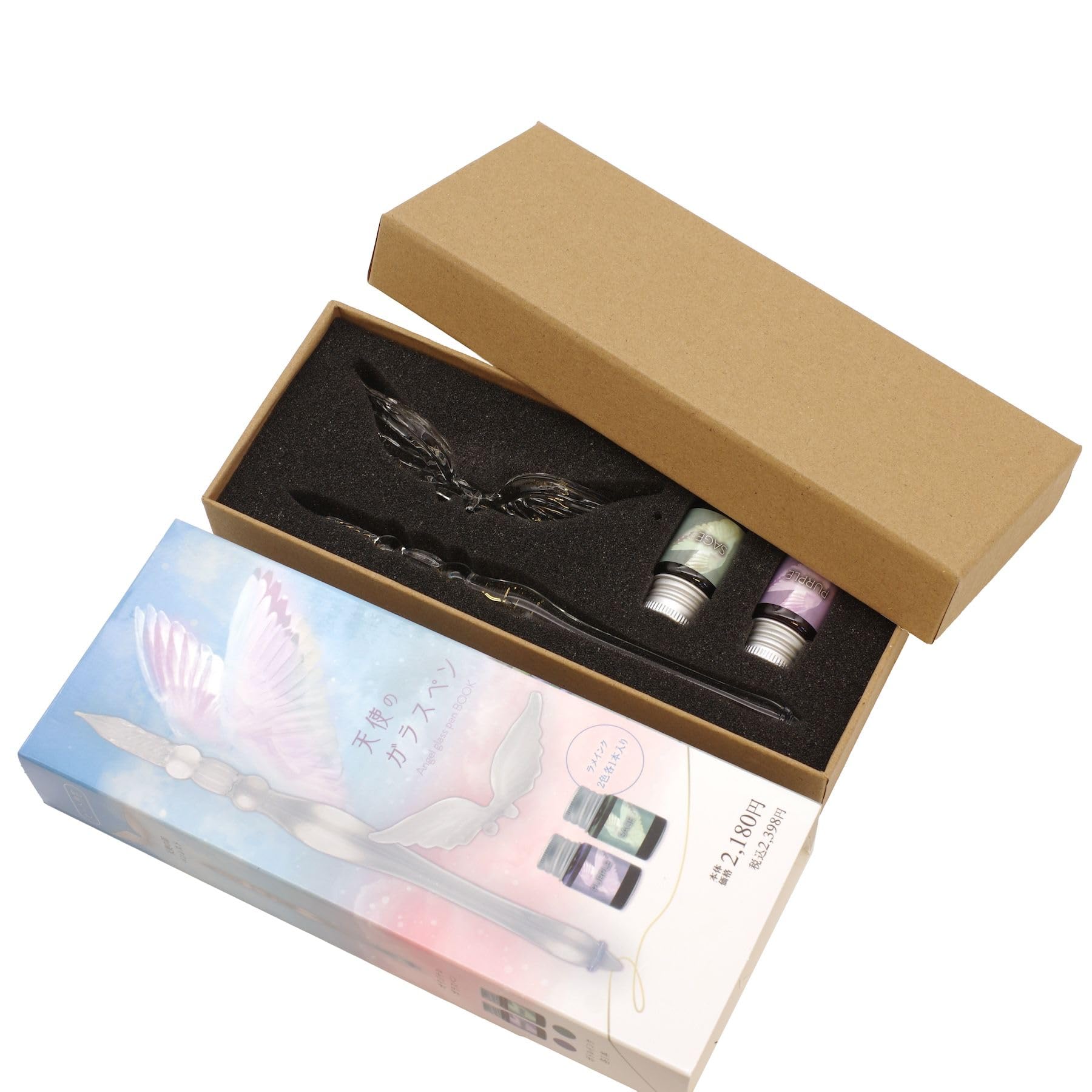 Amazon | 天使のガラスペン | デスクペン | 文房具・オフィス用品