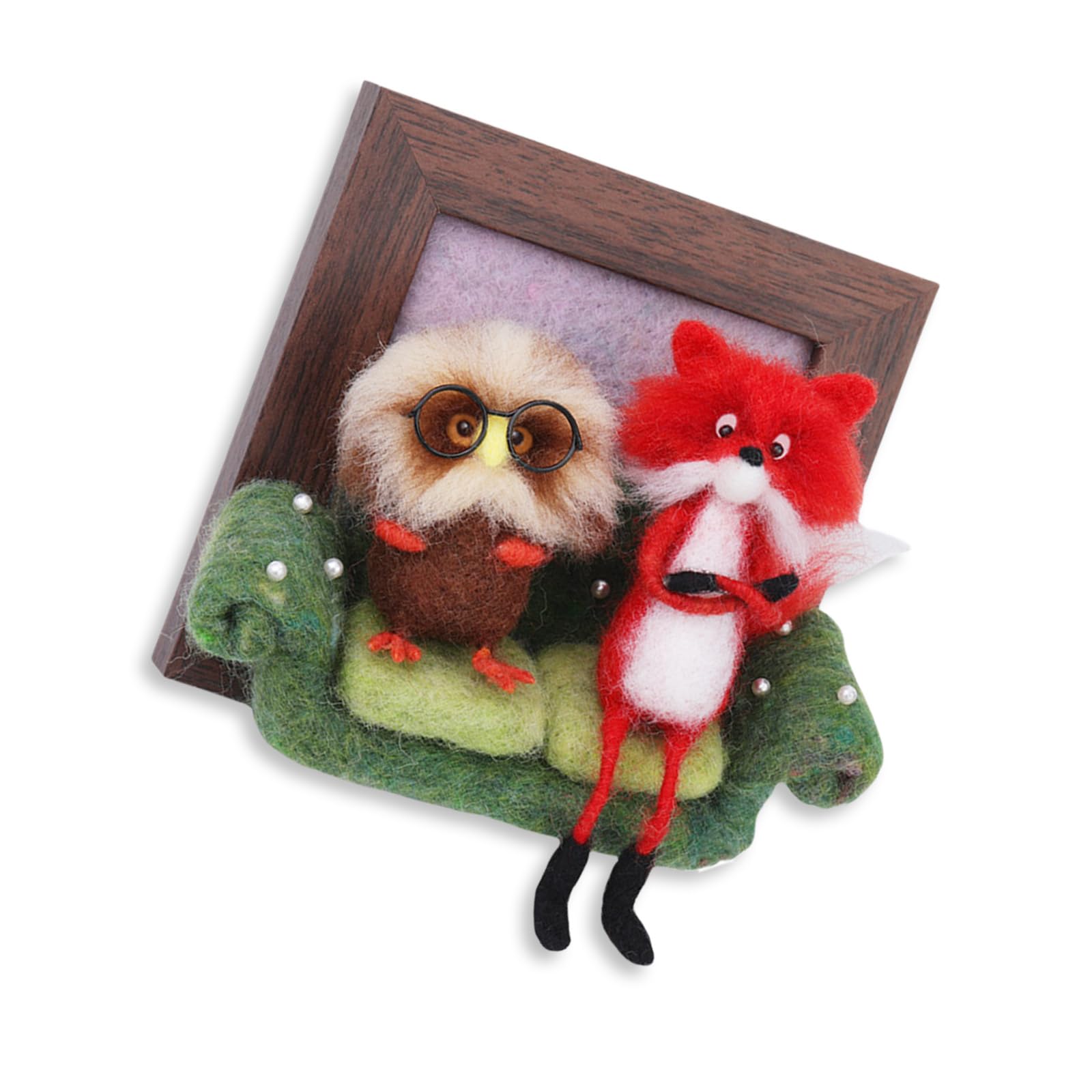 Obotsnoi Frame Needle Felting Kits Needle Felting Starter Kits Wool Tool Supplies Set