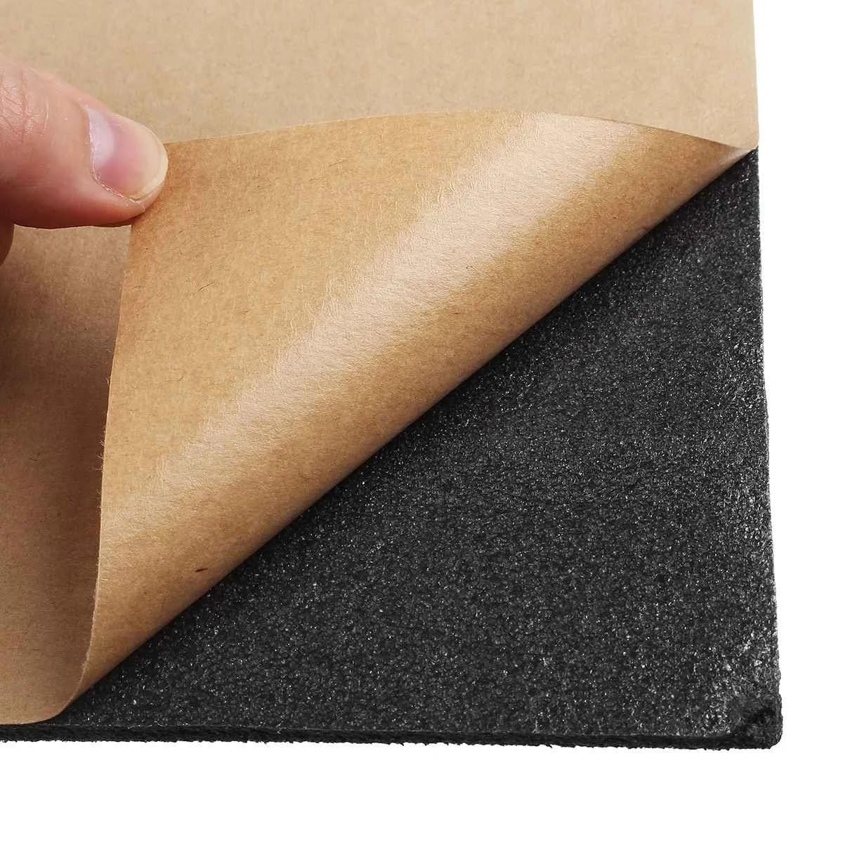 Insonorizzazione Auto 12PCS 30x50cm 10mm Auto fonoassorbente a Prova di Rumore Isolamento del Cofano Adesivo fonoassorbente Accessori Auto Insonorizzante Auto
