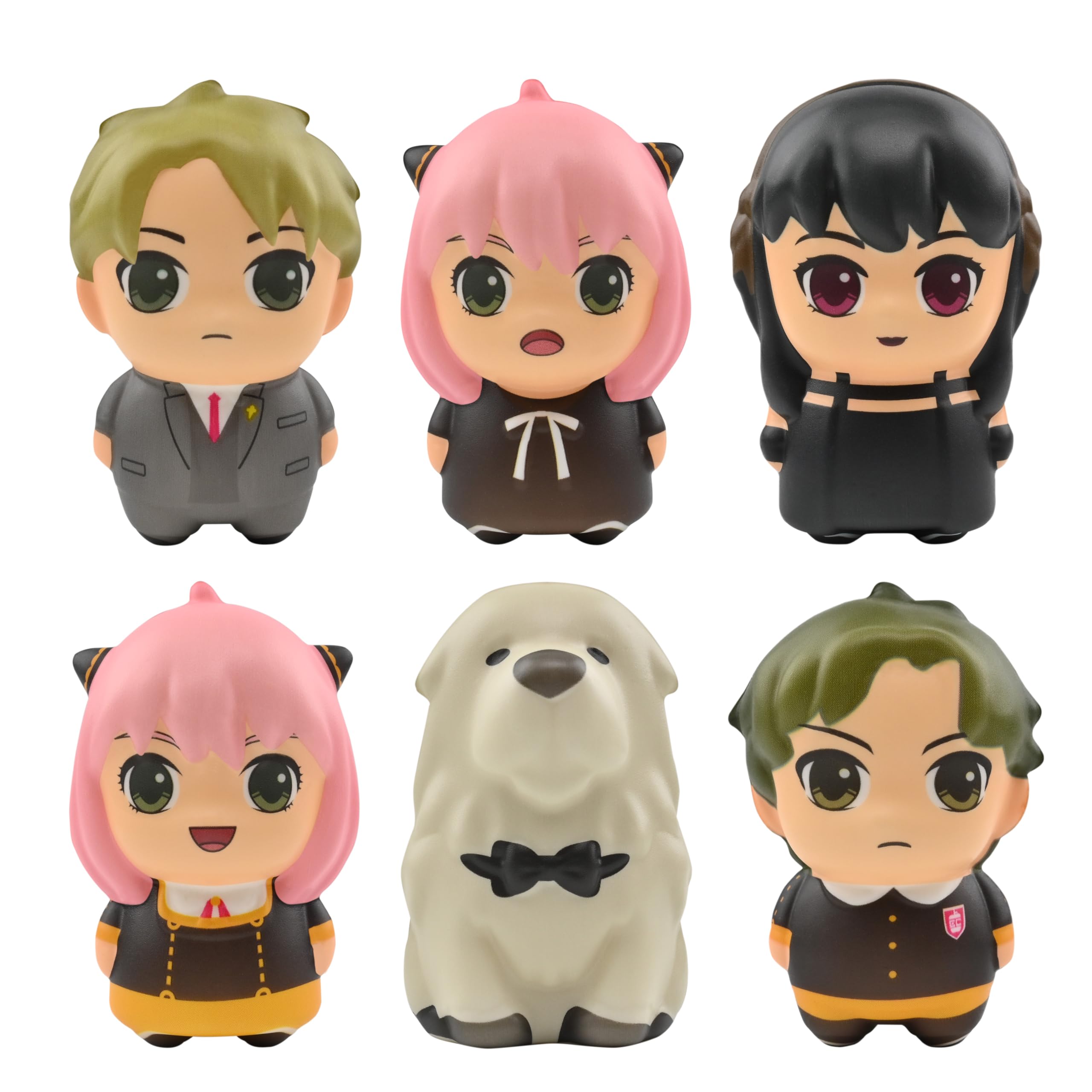 YuMe Spy x Family Foam 3" Mini Figure Collectable, 12.7 cm (H) x 17.02 cm (W) x 5.08 cm (L) - Image 2