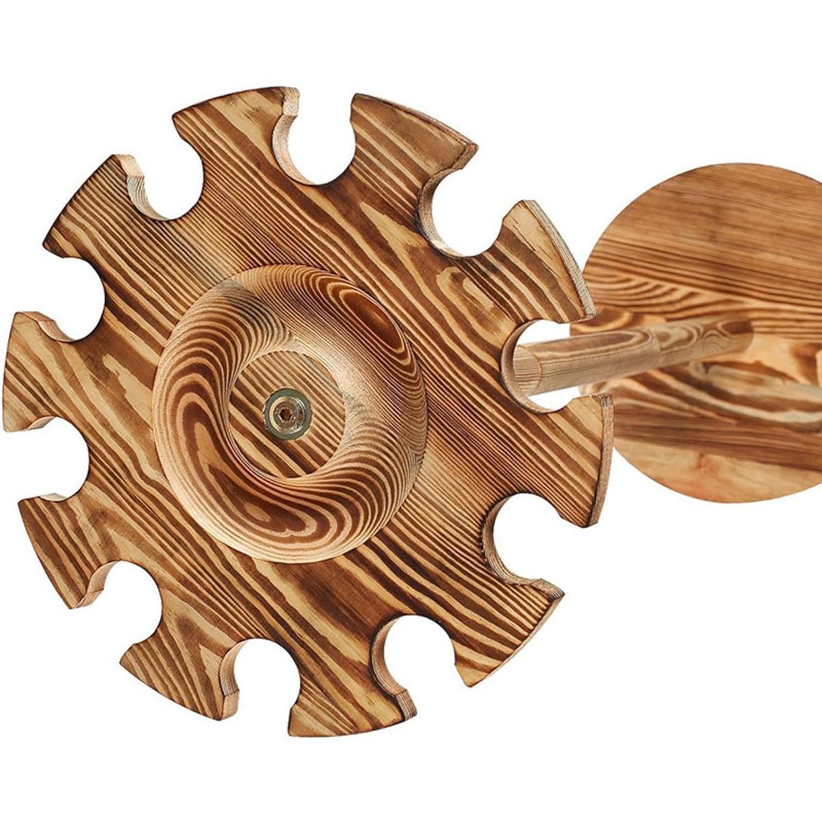 Colaxi Wood Baseball Bat Holder Storage for 10 Baseball Bats Club Party Decorative Equipment Lounging Room Trendy Baseball Bat Stand