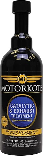 Motorkote Aditivo de combustible para tratamiento catalítico y limpiador de escape, 16 onzas líquidas (PN MK-10351)