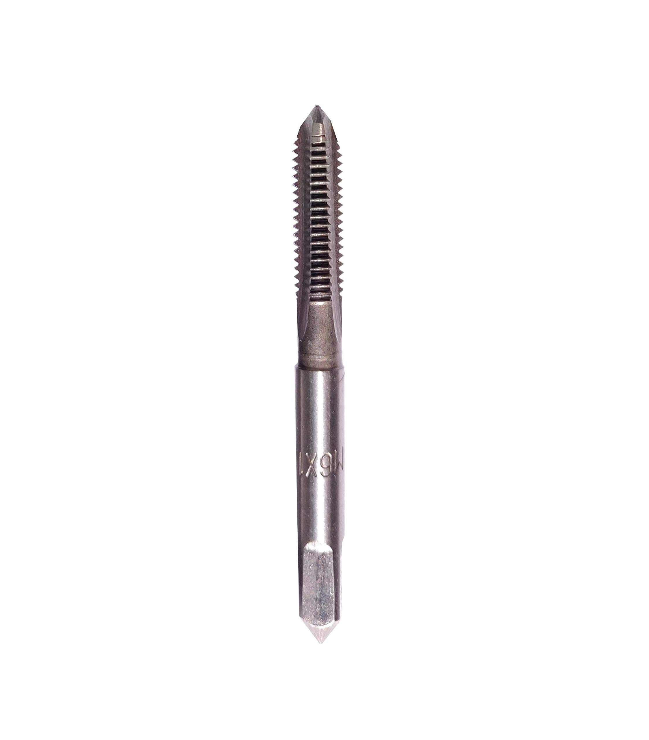 UK Drills High Speed Steel Hand Taps - HSS Twist Drill Bits - Set of 1, Made of Steel drill, Stainless Steel, Cast Iron - M4 x 0.7mm 3rd Cut — image 1