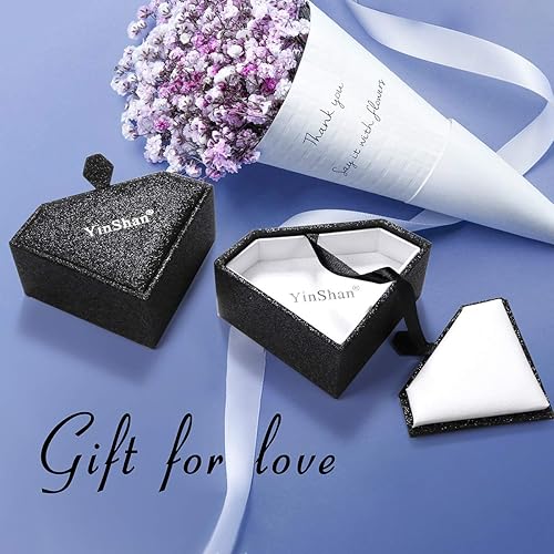 Miniatura 7 de YinShan Collar delicado de cadena larga, estilo simple, plata de ley 925, con dije de estrella de corazón y perla ajustable en forma de Y, joyería