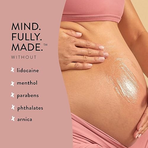 Miniatura 5 de The Honest Company Honest Mama Chill Mama - Gelatina calmante | Fórmula refrescante para el vientre con picazón, seco y crecimiento | Infusión de