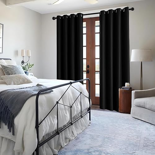 Miniatura 2 de Cortinas opacas de 84 pulgadas de largo para dormitorio, sala de estar, cortinas opacas para cine y comedor, cortinas de oscurecimiento térmico con