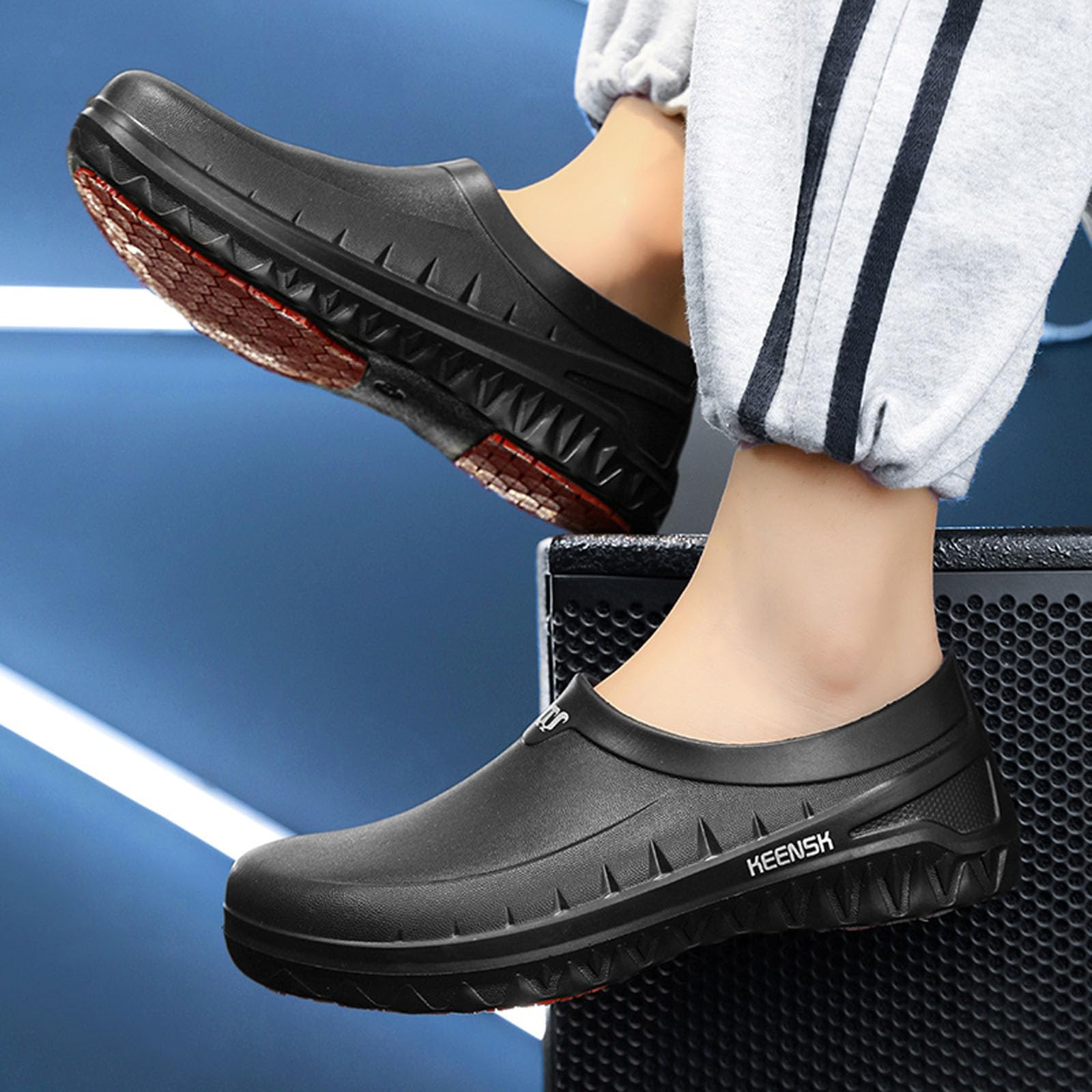 Sabots Médical Cuisine Antidérapante Imperméables Chaussures de Travail Caoutchouc