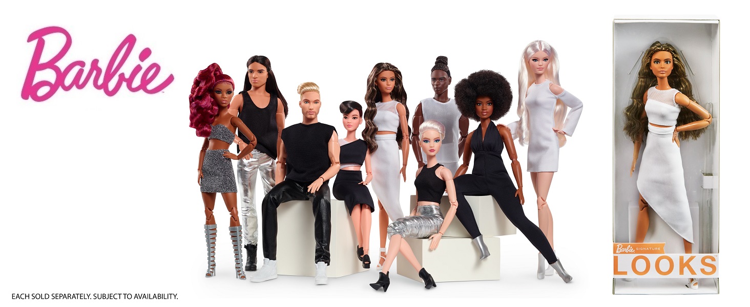 Amazon.co.jp: バービー(Barbie) ルックス ブルネット 【6才~】 GTD89
