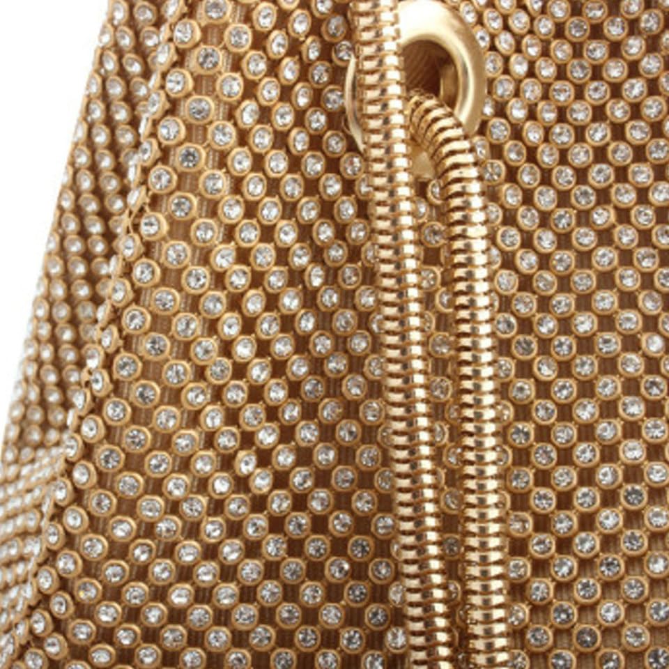 Sac seau polyester avec décorations dorées VANZACK pour femmes chic