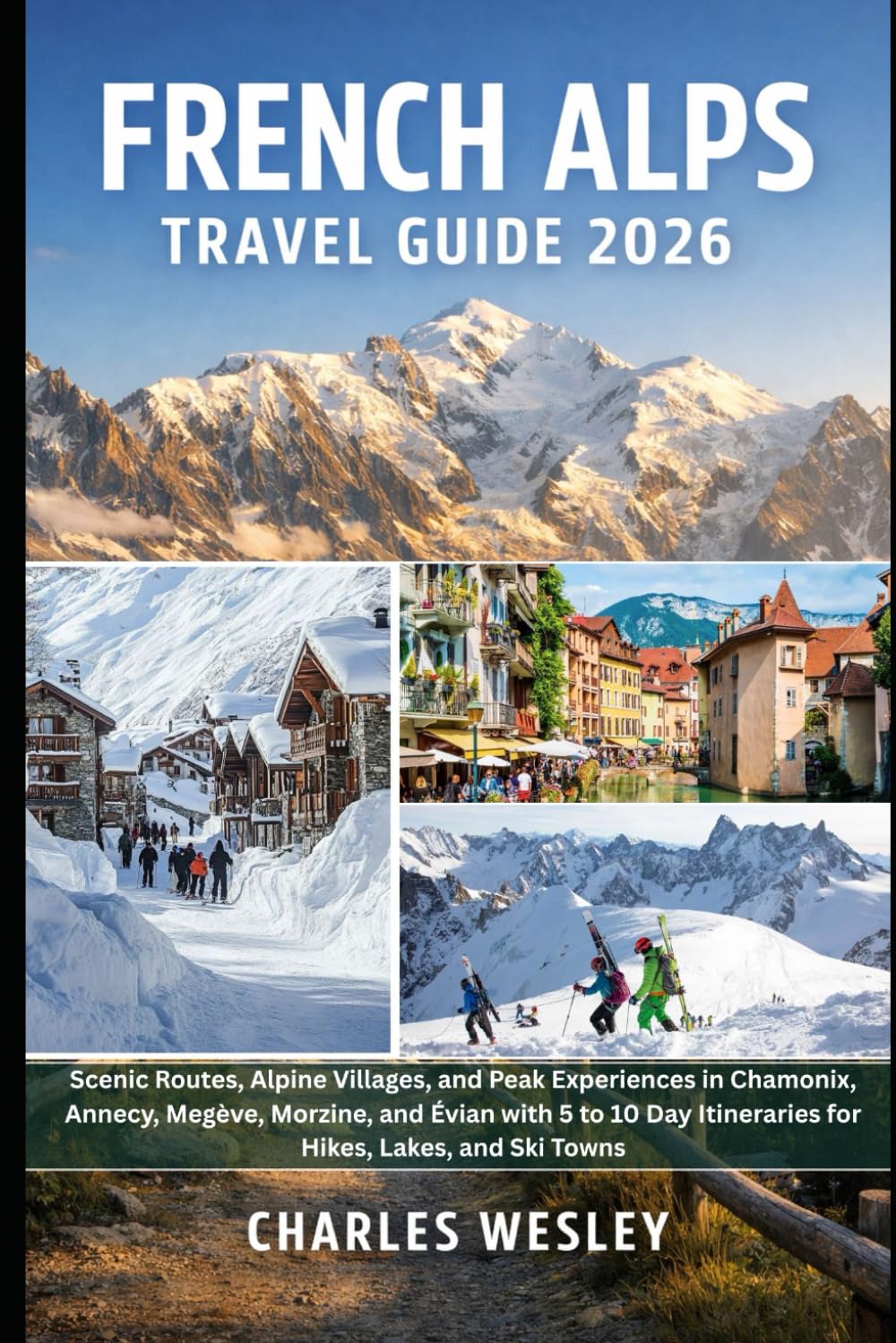 French Alps Travel Guide 2026: Scenic Routes, Alpine Villages, and Peak Experiences in Chamonix, Annecy, Megève, Morzine, and Évian with 5 to 10 Day Itineraries for Hikes, Lakes, and Ski Towns