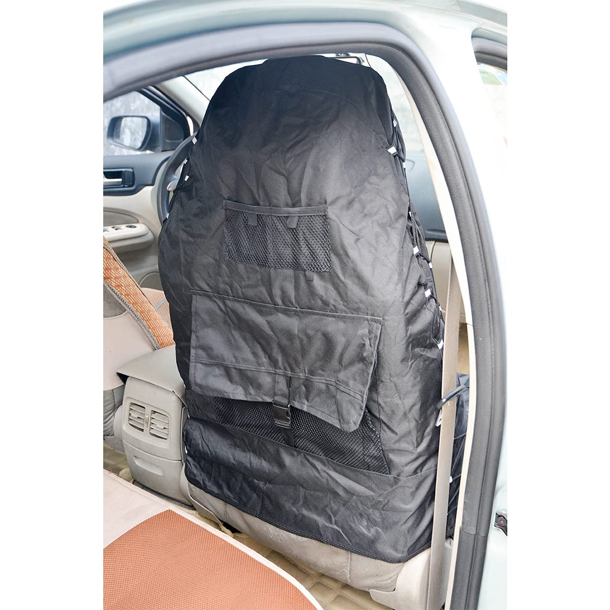 Riloer Asciugamano impermeabile anti-sudore Un coprisedile anteriore per auto camion SUV Lavabile in lavatrice Fitness Atleti Animali domestici Palestra
