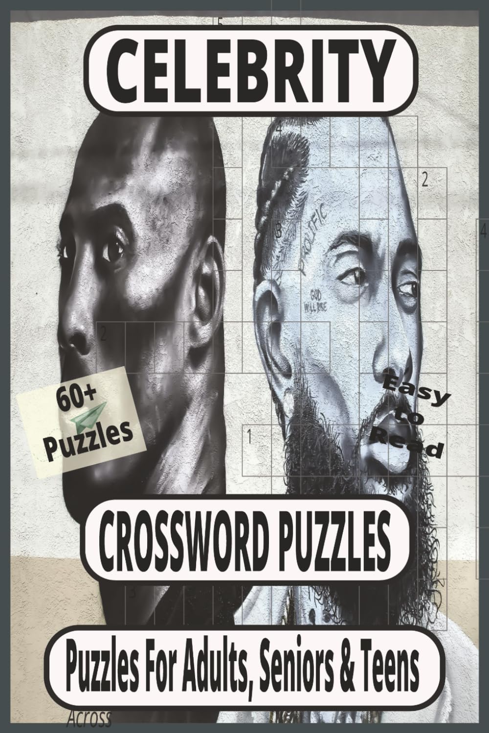 Celebrity & Superstar Themed Crosswords Puzzles: Actors, Musicians, Icons & Pop Culture Hits | 60 Easy-to-Read Puzzles | Great Gift for Fans, Holidays, Vacations & Entertainment Lovers