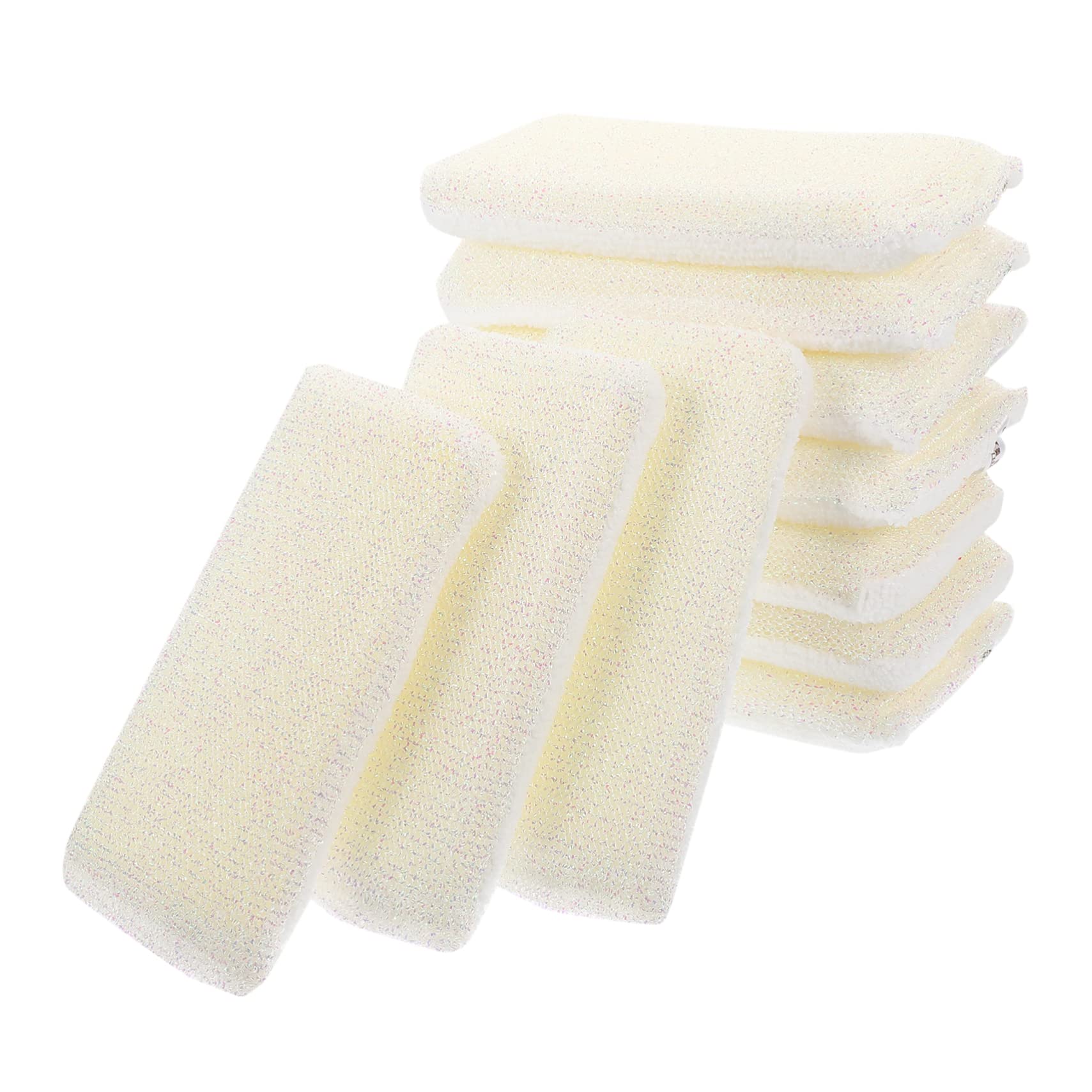 Amosfun 30piezas Esponjas De Limpieza para Platos De Esponjas Reutilizables para Cocina Fregado Sin Rayar para Utensilios y Sartenes