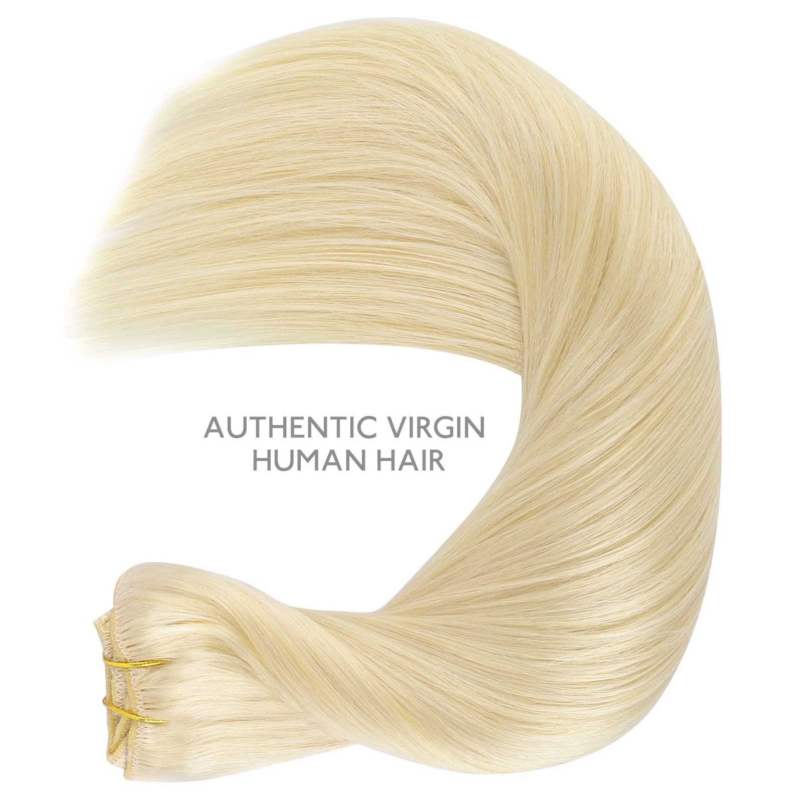 WENNALIFE Clip in Hair Extensions Human Hair 16 Inch 120g 7pcs Dark Brown Hair Extensions Clip in for Women Real Human Hair Double Weft Rallonge Cheveux Humain Extension Real Hair Extensions — view 282
