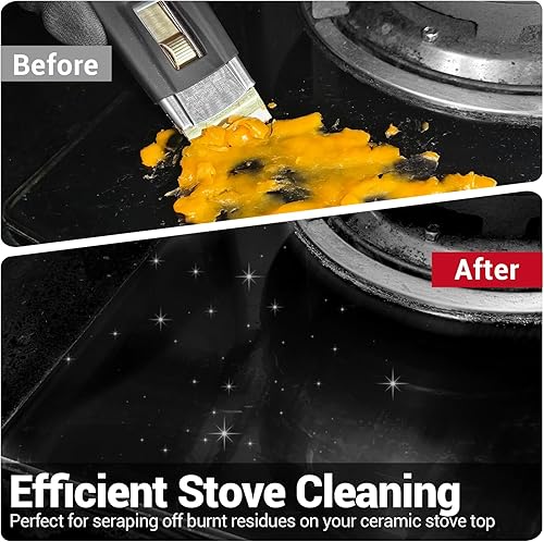 Miniatura 4 de Cuchillas de afeitar de cerámica de un solo filo, paquete de 10  ultra afiladas y resistentes a la corrosión, ideales para el hogar, oficina,