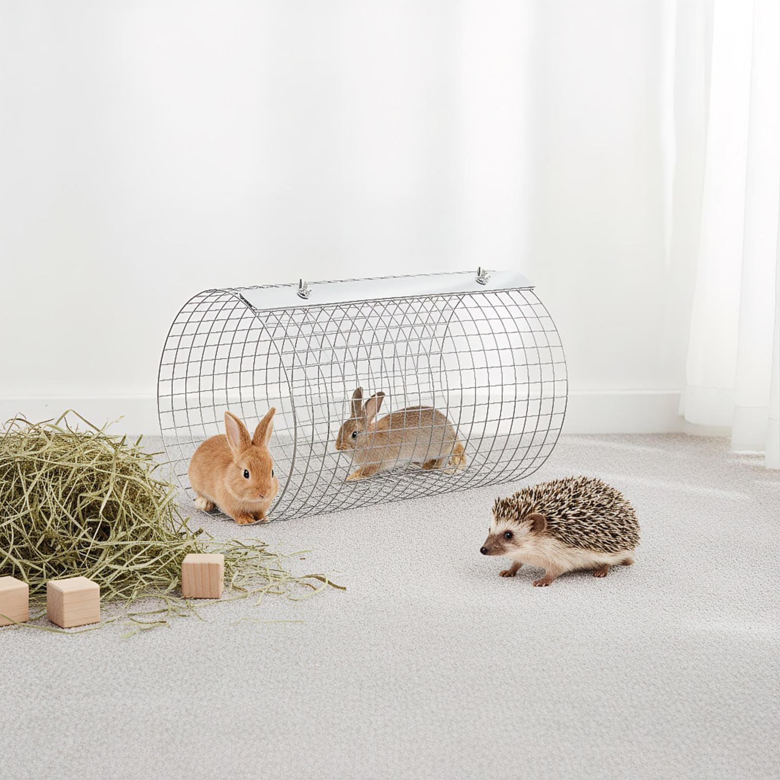 Frettchentunnel, Käfigzubehör, Kleintier-Anreicherungsspielzeug, Meerrohr, für Kaninchen, Meerschweinchen, Hamster, Frettchen, Igel, Chinchillas