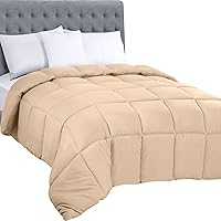Vista 17 de Utopia Bedding Edredones de cama tamaño King, relleno de edredón para todas las estaciones, edredón alternativo de plumón cosido en caja con Gris