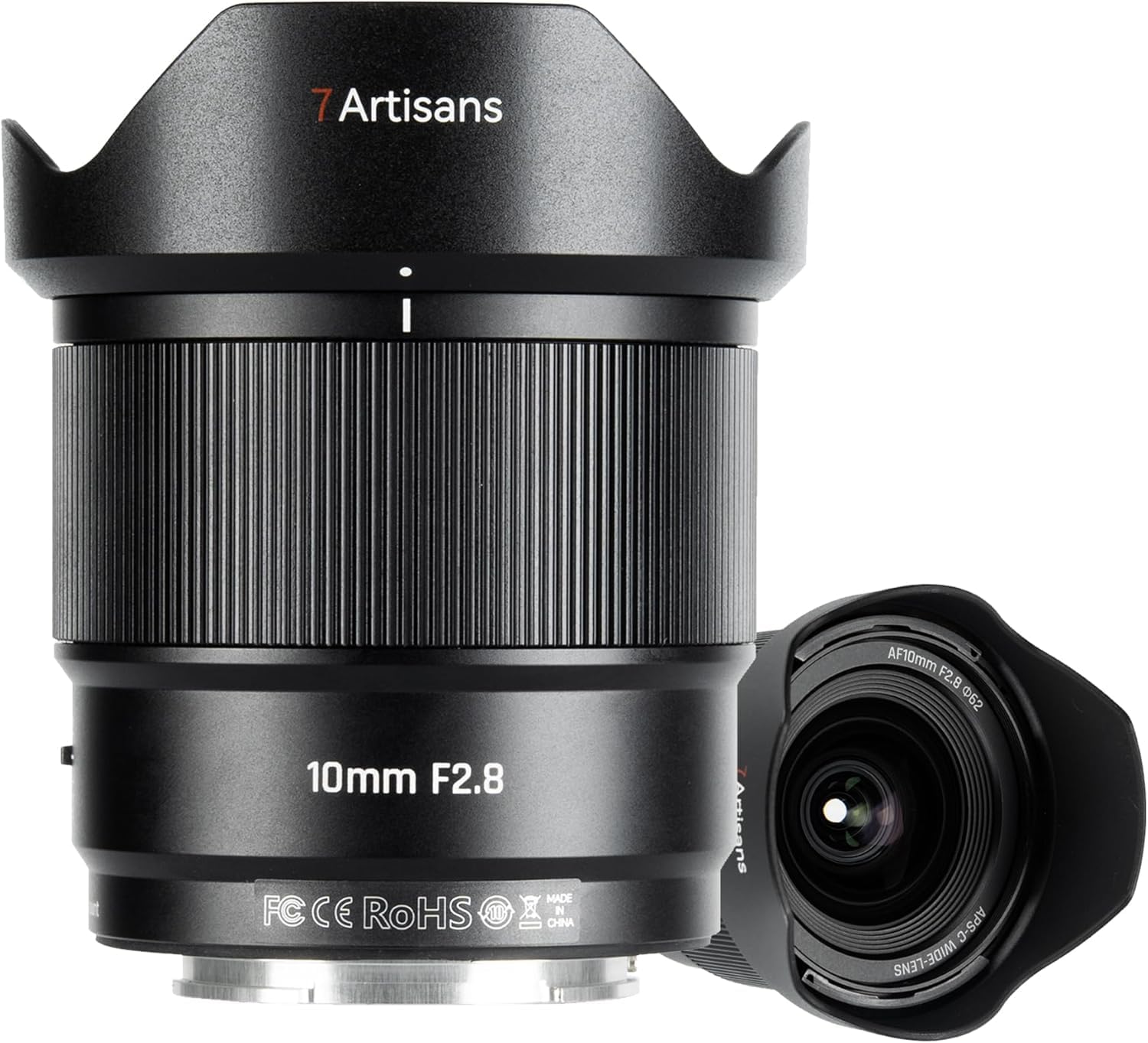 7artisans AF 10mm F2.8 Auto Focus APS-C Mirrorless Cameras Lens,105.3° Ultra Wide Angle for Vlogging/Selfies/Video/Travel/Portraiture/Street Photography/Humanistic Subjects (for Nikon Z Mount)