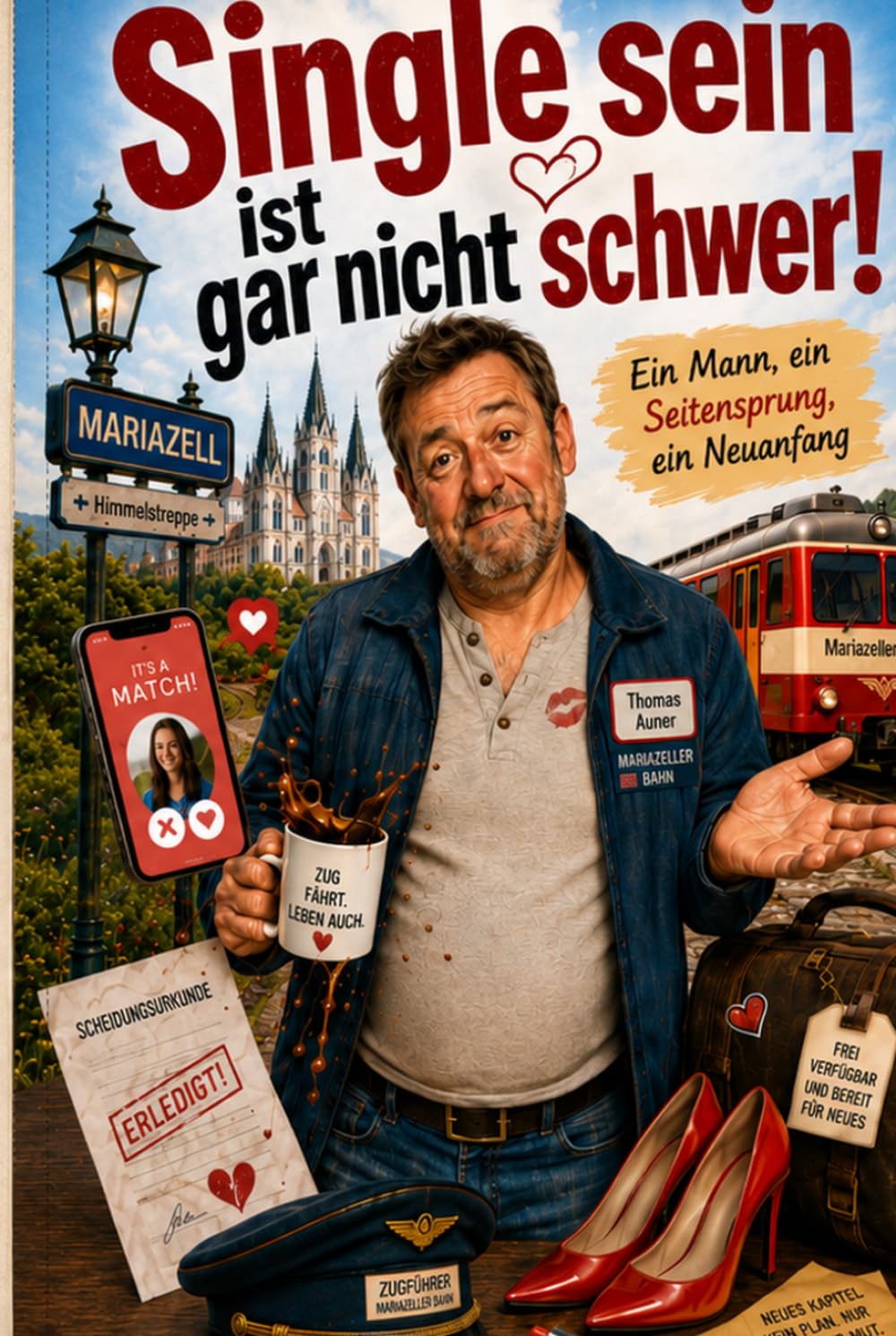 Single sein ist gar nicht schwer: Ein Mann, ein Seitensprung, ein Neuanfang!
