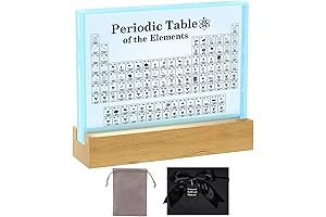 ZXMOTO Periodic Table with Real Elements Inside