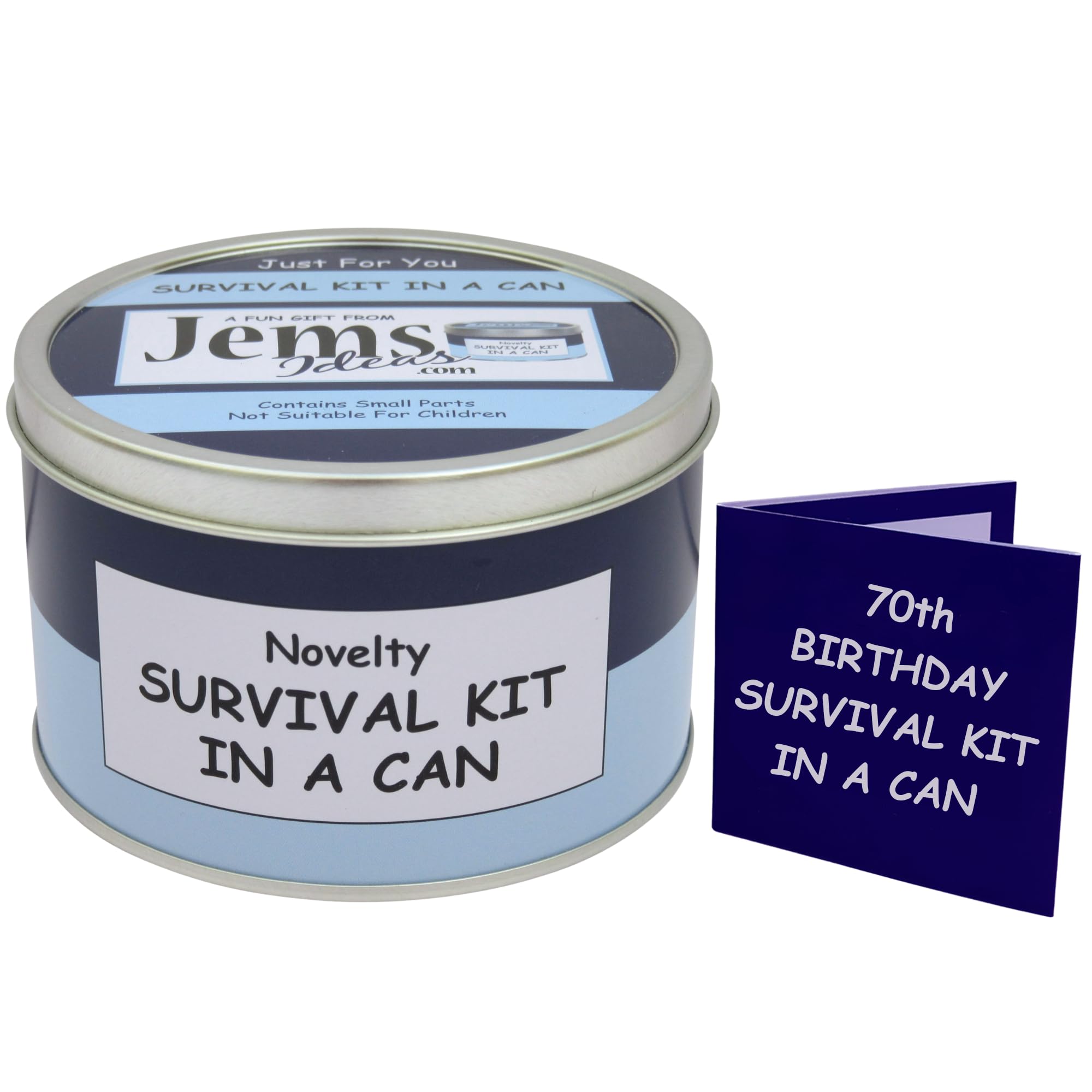 70th Birthday Survival Kit In A Tin Funny Gift