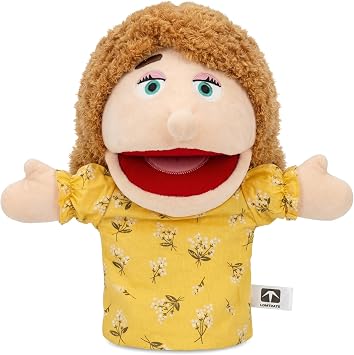 Family Hand Puppets for kids,Includes Grandpa,Grandma,Dad,Mom,Daughter,Son with Movable Open Mouths,Perfect for Storytelling,Teaching,Preschool,Birthday Gifts,1 PCS