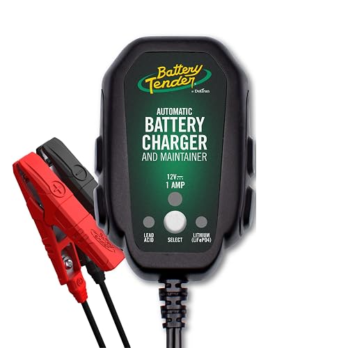 Battery Tender Junior 12V, 800mA Battery Charger and Maintainer (022-0199)