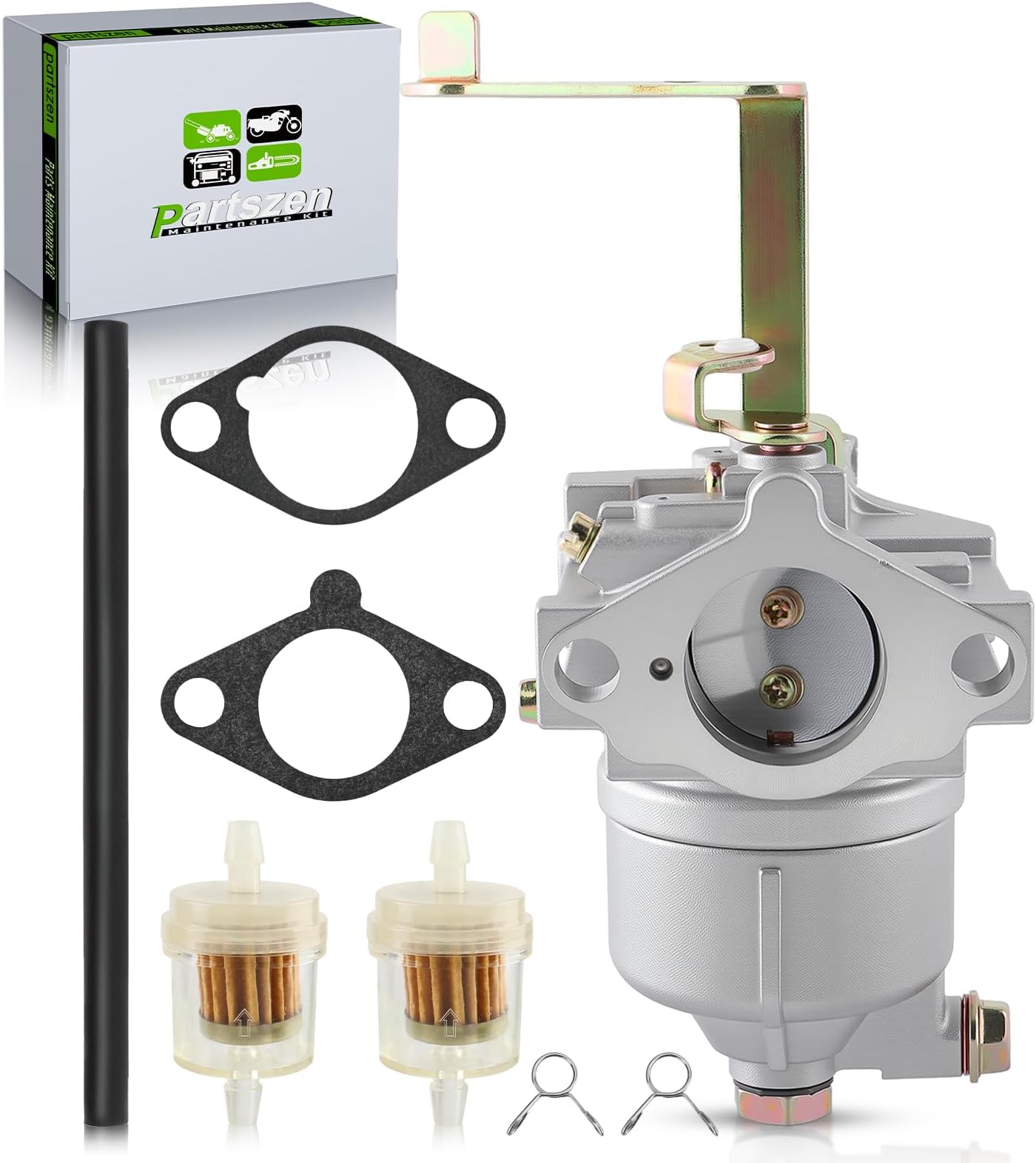 EZ-MZ360-00CM Carburetor Kit for Yamaha MZ300 MZ360 EF6600 Engine NO Solenoid Generator Pressure Washer Carb with Tune-up Parts Fuel Filter Line Gasket